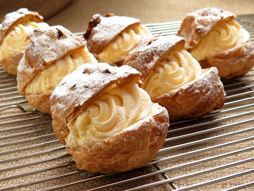 Cream Puff Pastries