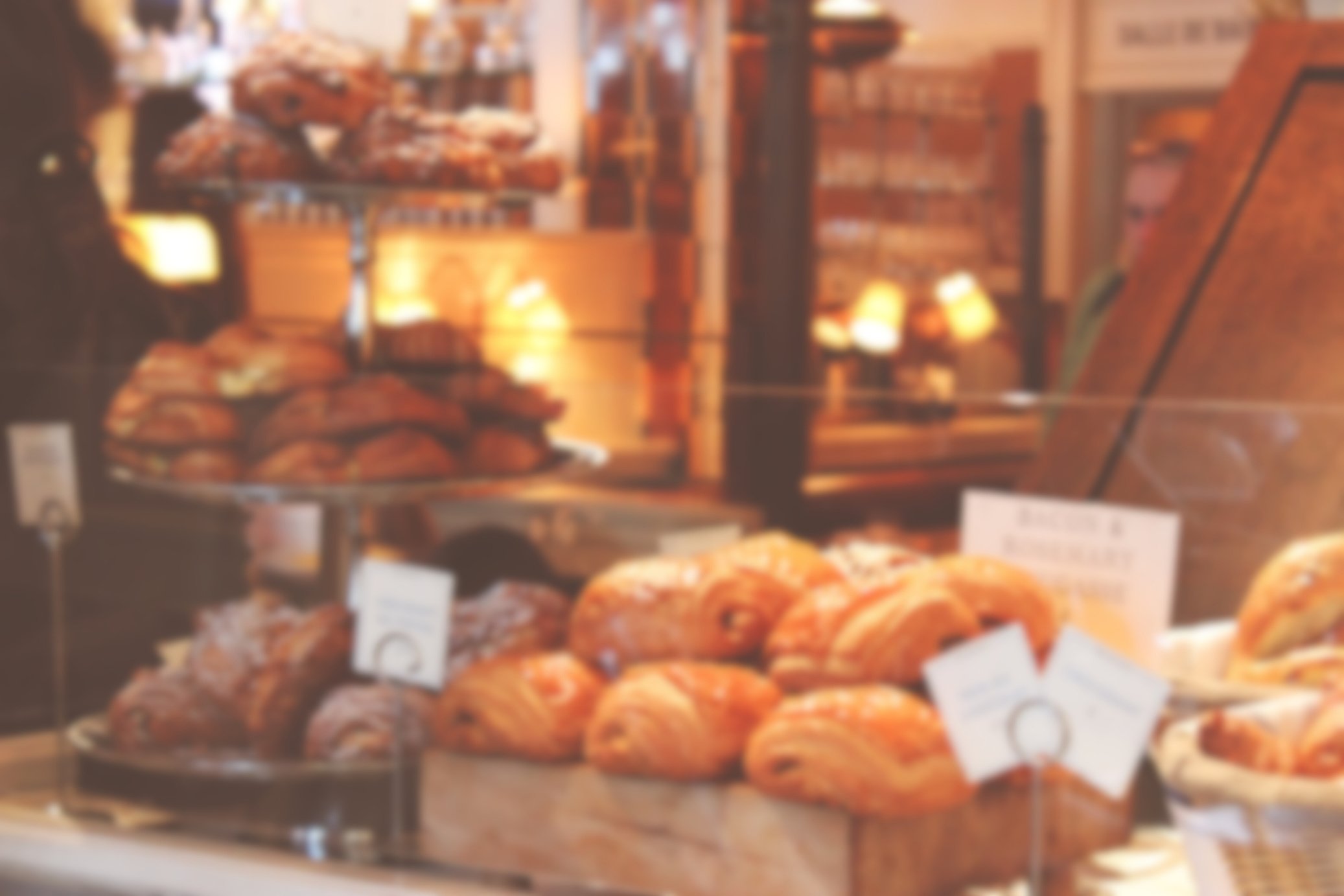 Fresh Croissants at Bakery